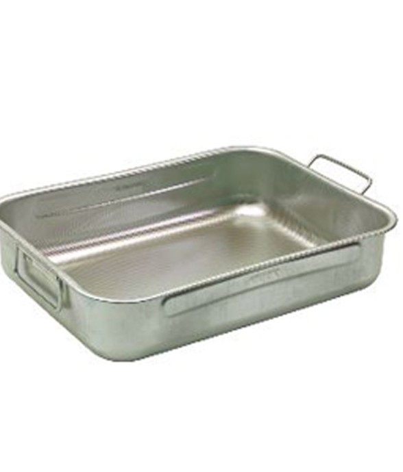 Plat à four 25x19x7 cm en inox