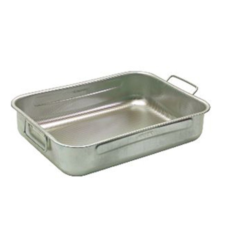 Plat à four 40x28x8,5 cm en inox