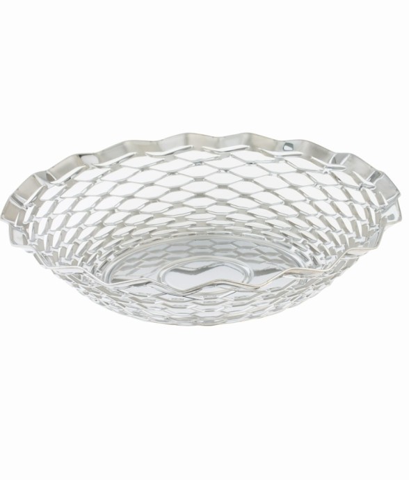 Corbeille à pain inox 24 cm