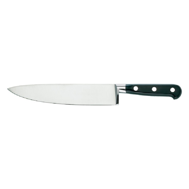 Couteau de cuisine lame forgée 25cm en acier