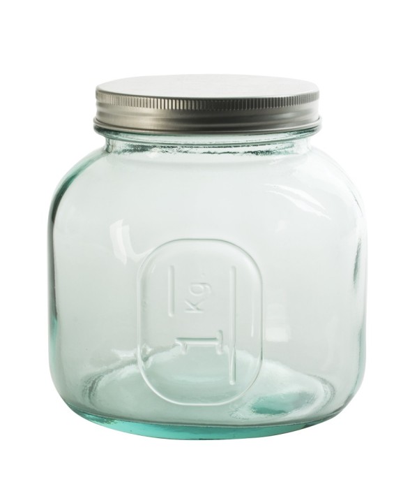 Pot en verre recyclé 1 l...