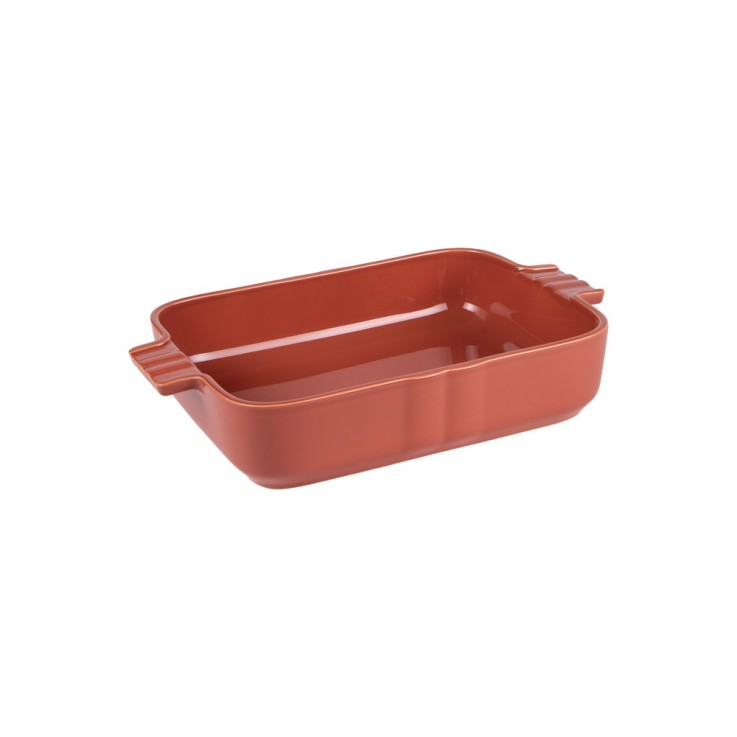 Plat terracotta Lourmarin 30x20 cm en grès