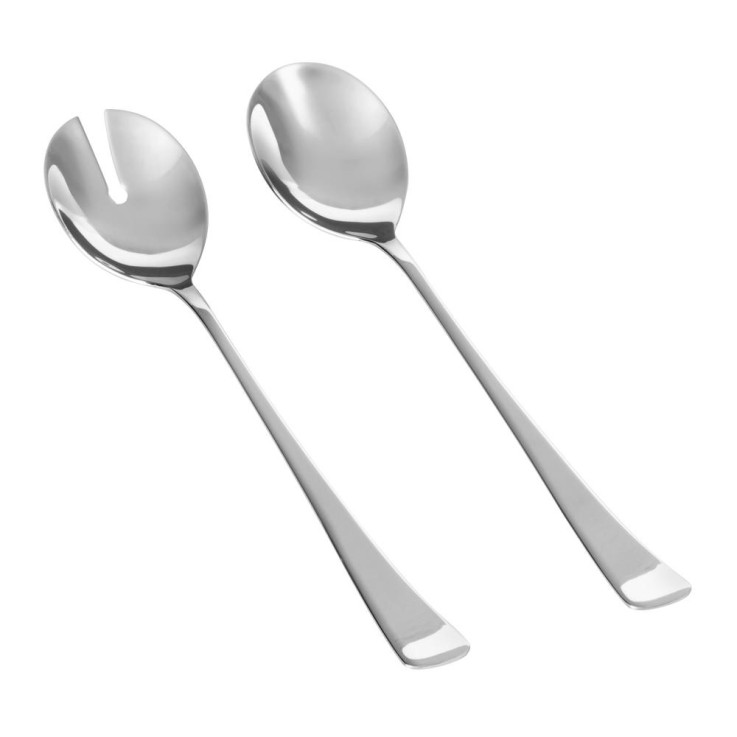 Coffret service à salade 2 pièces 27 cm Carmil en acier inoxydable (inox)