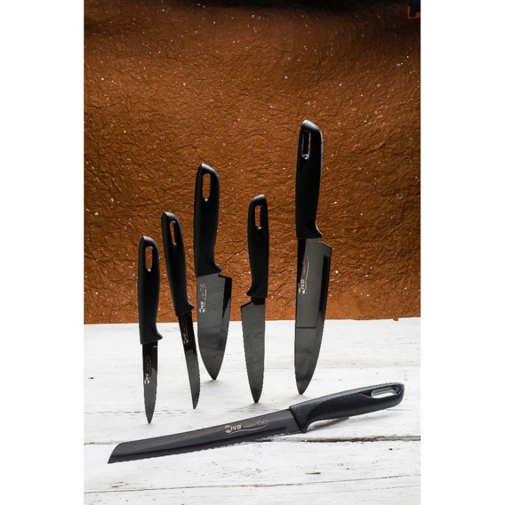 Couteau d'office lame 9cm en titanium en acier