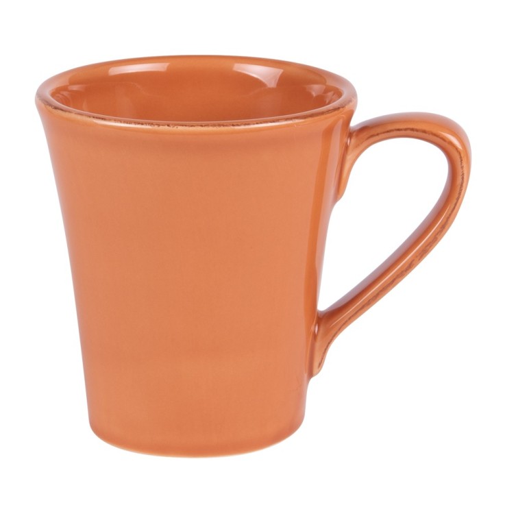 Mug Toscane 40 cl ocre (lot de 2) en faïence