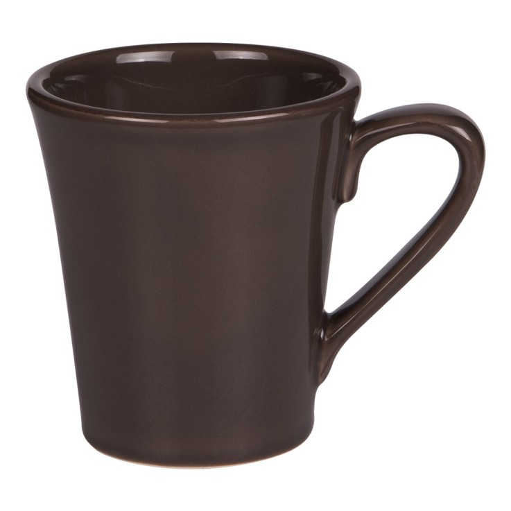 Mug toscane 40 cl gris foncé (lot de 2) en faïence