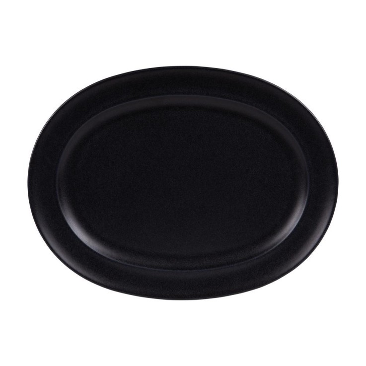 Plat ovale Neo 42x30 cm en grès