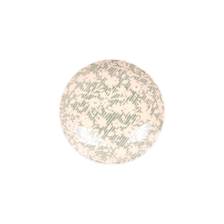 Coupelle Léa verte 17 cm (lot de 4) en grès