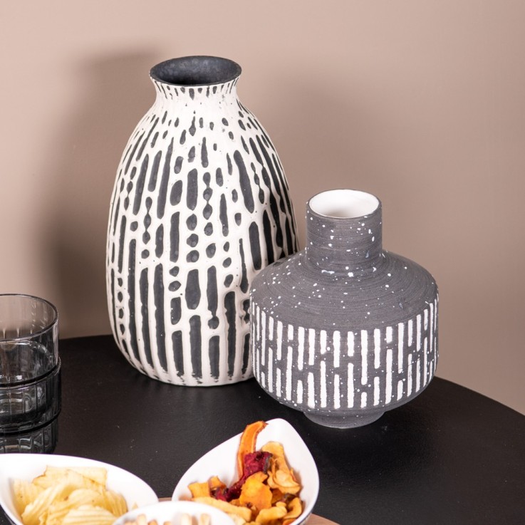Vase Luanda en céramique 19 cm