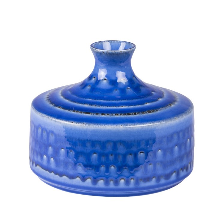 Vase Océan 19 cm en faïence