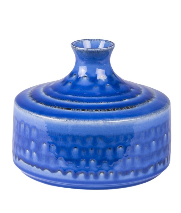 Vase Océan 19 cm en faïence