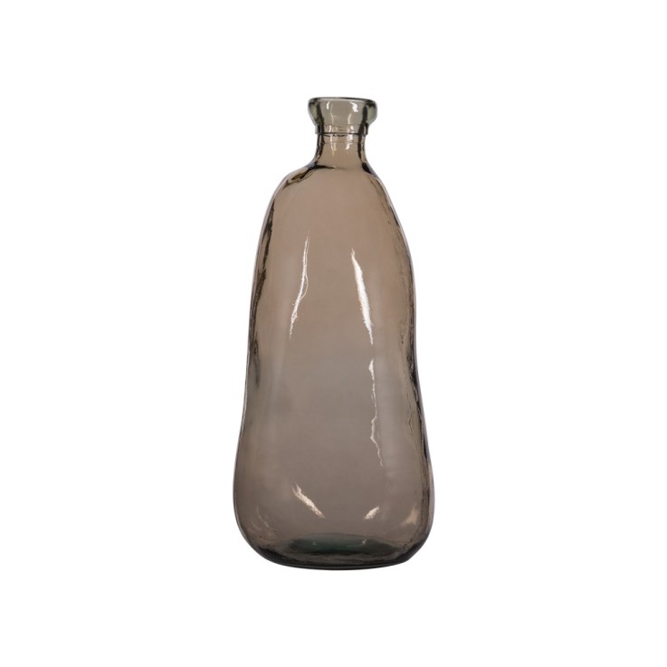 Vase Simplicity sable 35 cm en verre