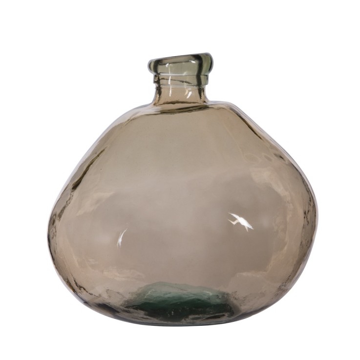 Vase Simplicity sable 33 cm en verre