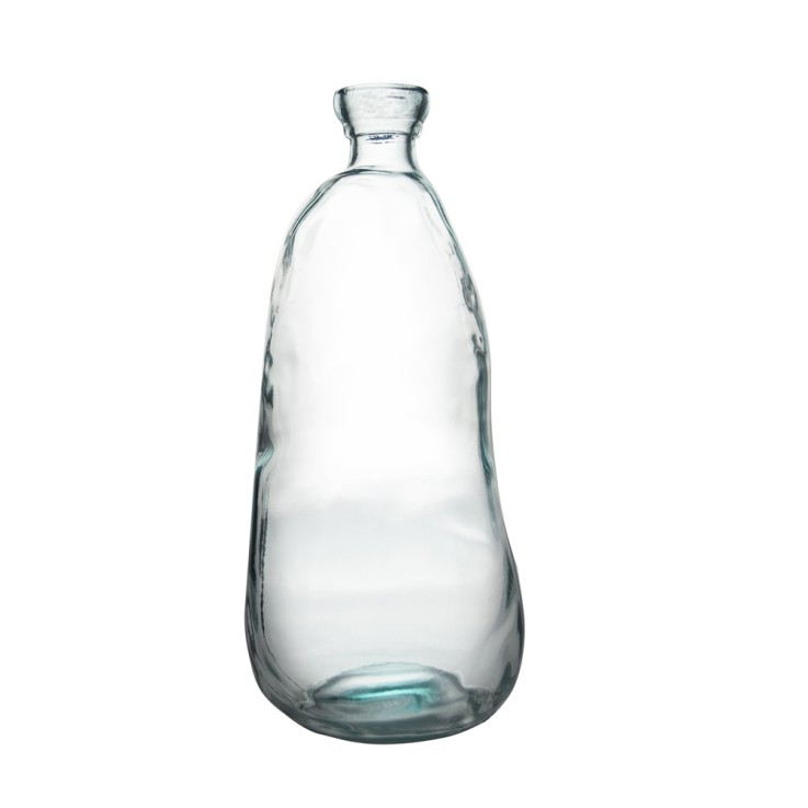 Vase bouteille Simplicity 51 cm en verre recyclé