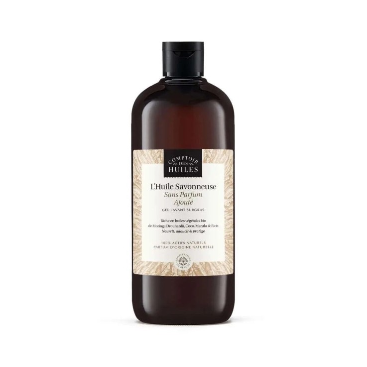 Huile de Douche Sans Parfum (500ml) Bio