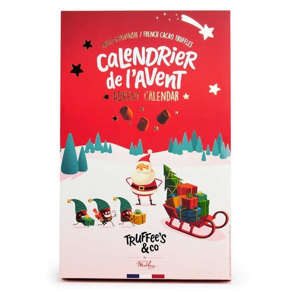 Calendrier de l'Avent Chocolat truffes Mathez