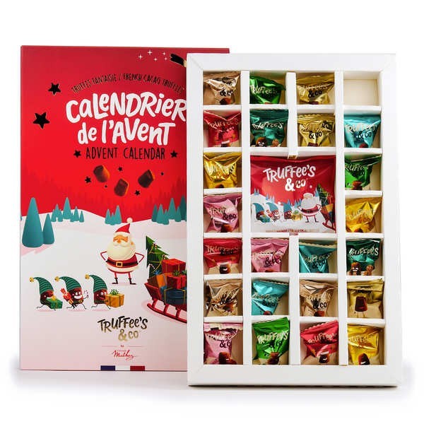 Calendrier de l'Avent Chocolat truffes Mathez