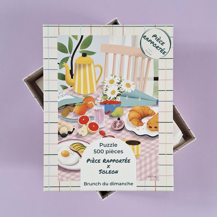 Puzzle 500 pièces Brunch du dimanche