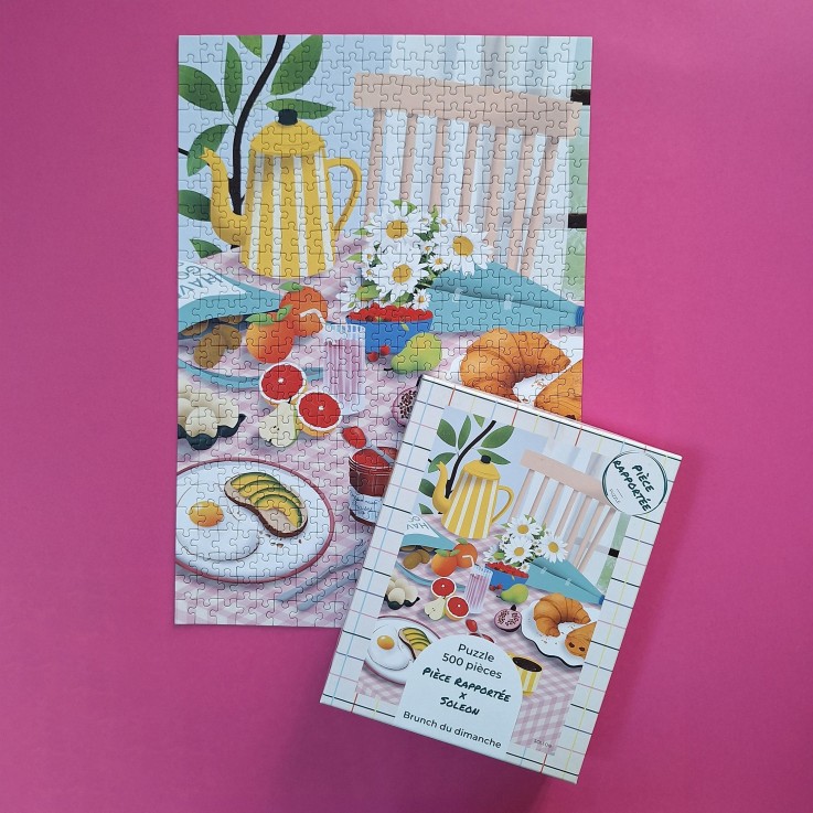 Puzzle 500 pièces Brunch du dimanche