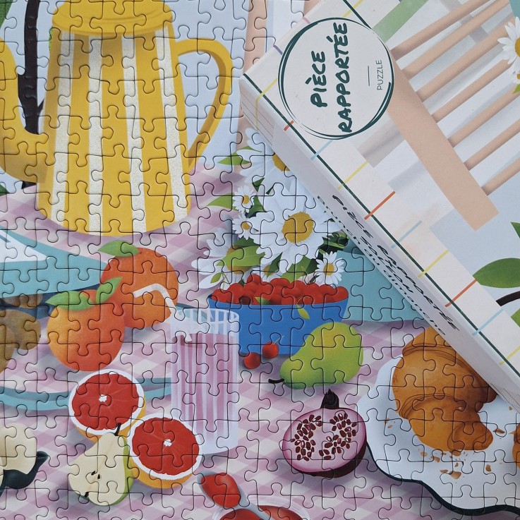 Puzzle 500 pièces Brunch du dimanche