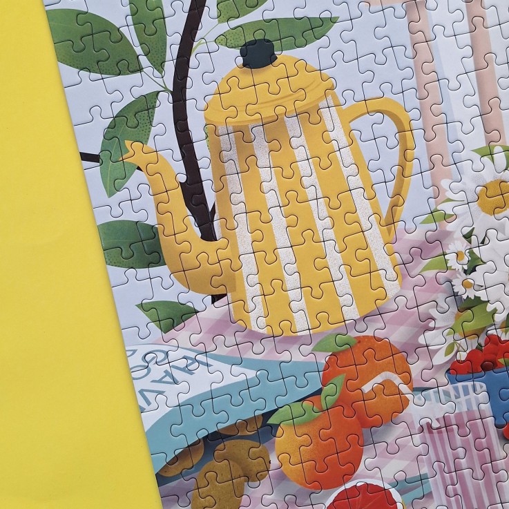 Puzzle 500 pièces Brunch du dimanche