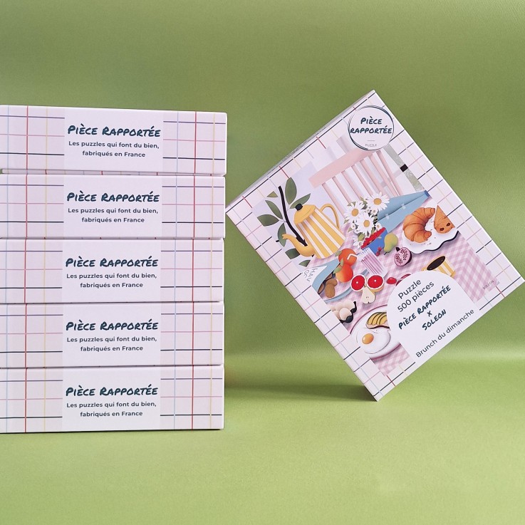 Puzzle 500 pièces Brunch du dimanche