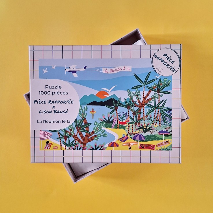 Puzzle 1000 pièces La Réunion lé la