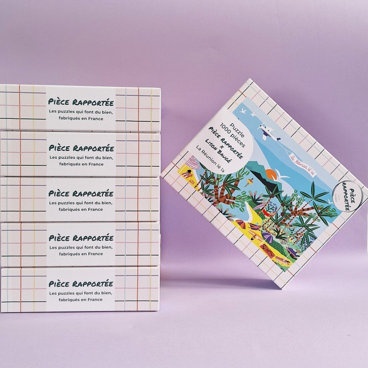 Puzzle 1000 pièces La Réunion lé la