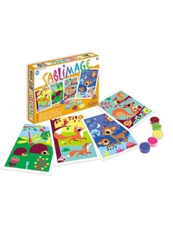 Sablimage : animaux de la forêt