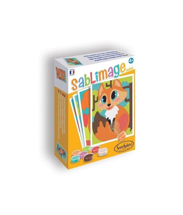 Sablimage : animaux des bois