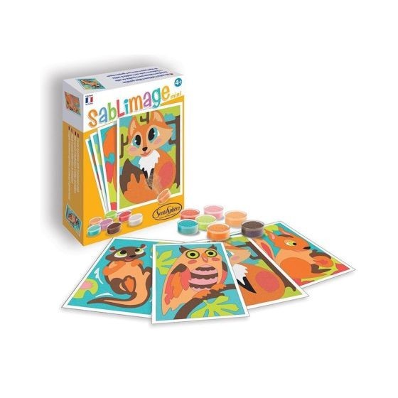 Sablimage : animaux des bois