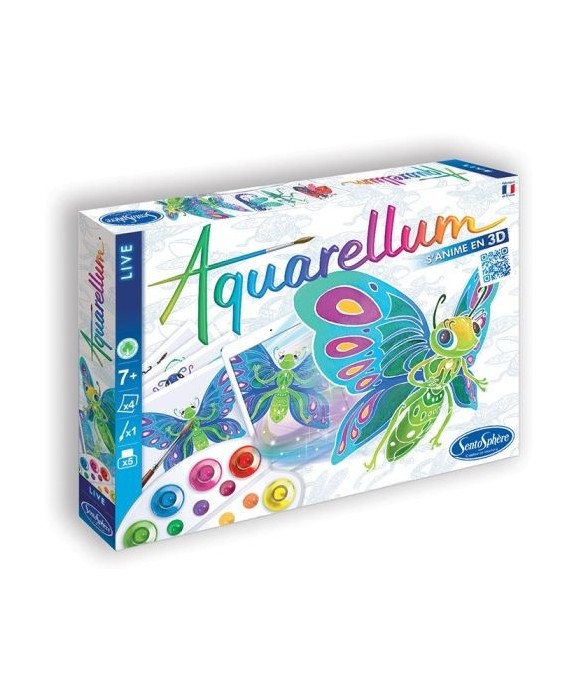 Aquarellum Live animé en 3D...