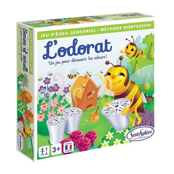 Jeu d'éveil sensoriel L'odorat