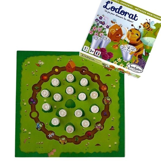 Jeu d'éveil sensoriel L'odorat