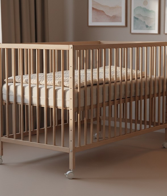 Lit bébé cododo en bois LIO...