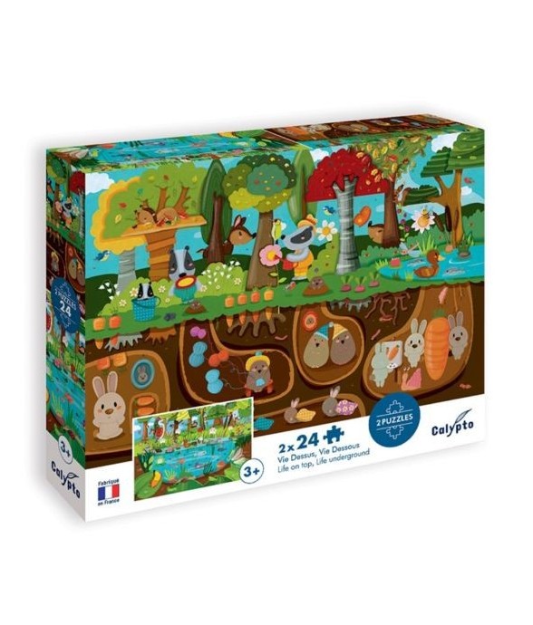 Puzzle Vie dessus vie...