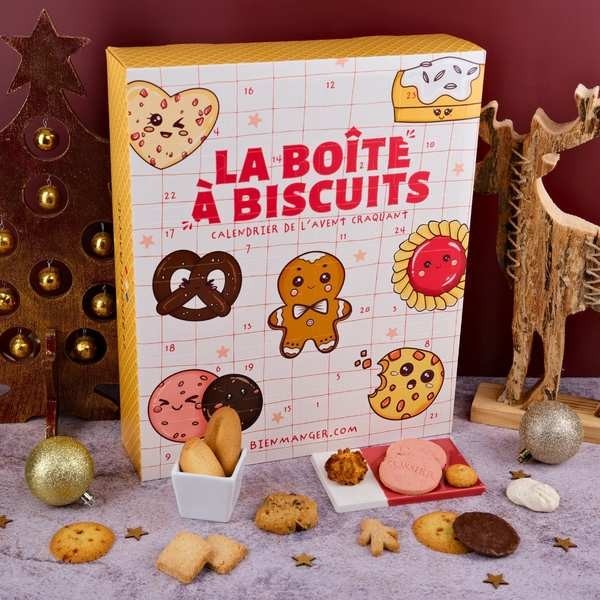 Calendrier de l'avent La Boîte à Biscuits - Le calendrier gourmand