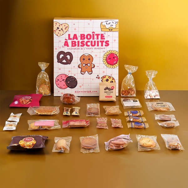 Calendrier de l'avent La Boîte à Biscuits - Le calendrier gourmand