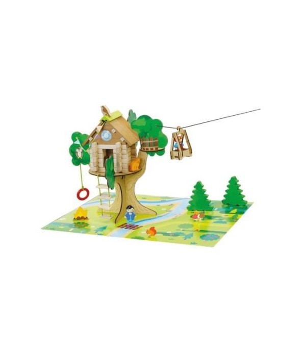 La cabane perchée et sa...