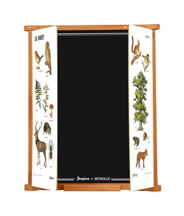 Tableau triptyque la forêt