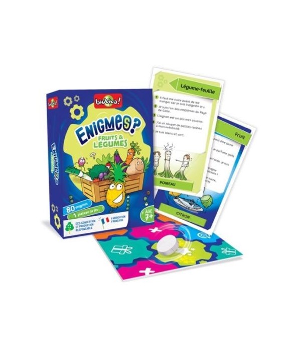 Enigmes ? Fruits et légumes