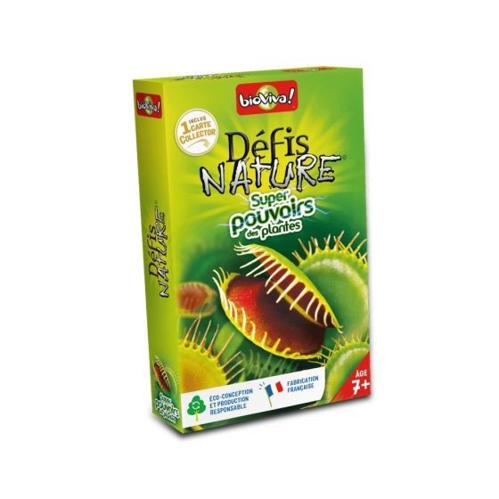 Défis nature : super pouvoir des plantes