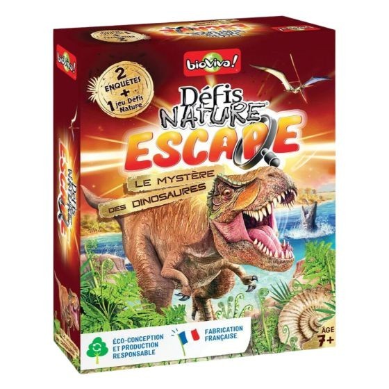 Défis nature : Escape Le mystère des dinosaures