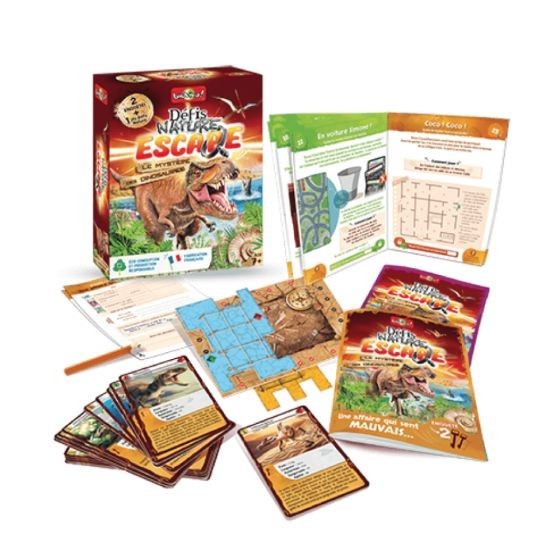 Défis nature : Escape Le mystère des dinosaures