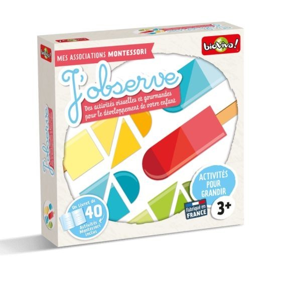 Mes associations Montessori - J'observe