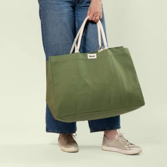 Grand sac cabas en Coton Bio