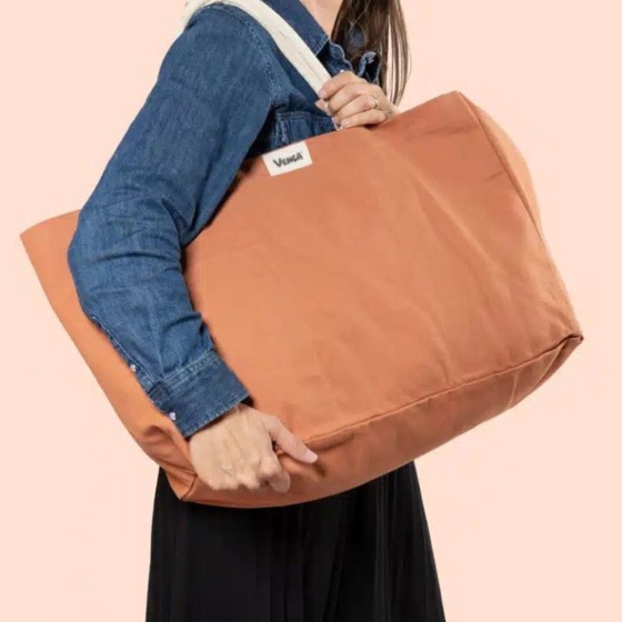 Grand sac cabas en Coton Bio