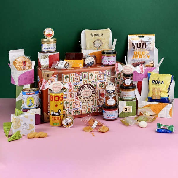 Calendrier de l'Avent Tour du monde des saveurs - Le calendrier gourmand