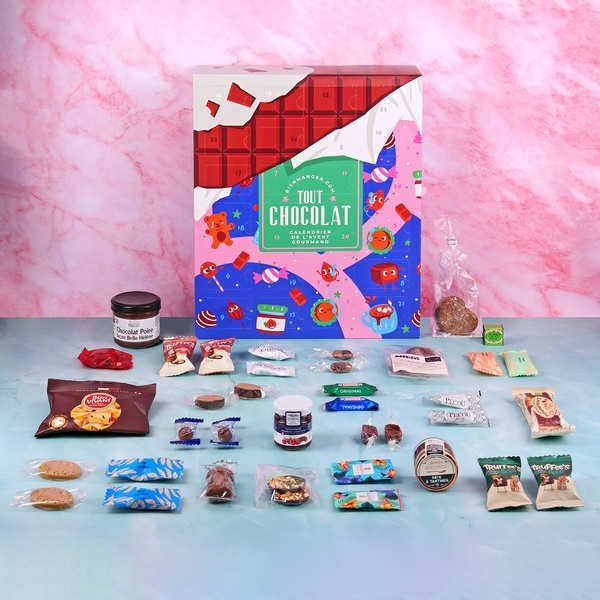 Calendrier de l'avent Tout Chocolat - Le calendrier gourmand