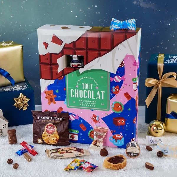 Calendrier de l'avent Tout Chocolat - Le calendrier gourmand